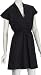 American Apparel Womens Poplin Cross Front Dress