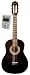 Music Basics Classical Left Handed Guitar with Free Tuner - 1/2 Size (GC-115-1/2) - Black