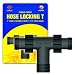 Turbo-Twist 1 Hose Locking T Connect w1 14Barb