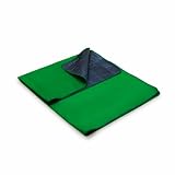 Picnic Time Outdoor Picnic Blanket Tote (Hunter)