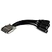 VHDCI Breakout Cable - VHDCI to 4x HDMI M/F - VHDCI Cable for NVIDIA & VisionTek Graphics Cards