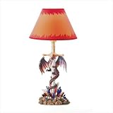 Review Jed Mart  / Medieval Legends Dragon Statue & Sword Lights Lamp