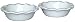 Emile Henry Couleurs 5-Inch Individual Pie Dish, Set of 2, White