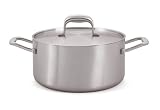 Marcus Samuelsson 6-Quart Stainless Steel Covered Stock Pot by Marcus Samuelsson