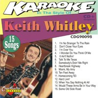 Chartbuster Karaoke: Keith Whitley by Karaoke