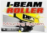 PROmountings.com I Beam Roller Mounting for Heavy Bag: 4.5" to 7" Wide I-Beam