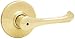 Tools & Hardware : Kwikset 300DNL 3 CP Security Dorian Privacy Lever, Polished Brass