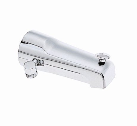 Alsons 1010L3110PK Deck Mount Tub Spout with Handshower In Brushed N