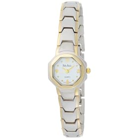 Delta Burke Womens 79020 Two-Tone Matt Bracelet Watch
