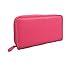 Buxton Coupon and Receipt Organizer Wallet with Card Slot Compartment (Pink)