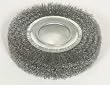 Westward 1GBT4 Crimped Wire Wheel, 8 In Dia, 0.0140 Wire