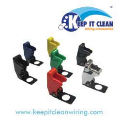 Race Toggle Switch Safety Cover - Black Safety Racing