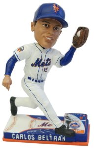 New York Mets Carlos Beltran Forever Collectibles On Field Bobble Head