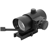 1X40 Red Dot Sight with Built in Red Laser/Quick Release Weaver Mount