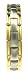 Gents Gold Plated 2 Colour Stainless Steel Bracelet