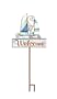 Kathy Hatch Sailing Collection Welcome Yard Garden Stake