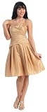 Bridesmaid Elegant Junior Prom Short Dress #618 (20, Gold) 31FAmuxNliL. SL160 Bridesmaid Elegant Junior Prom Short Dress #618 (20, Gold)