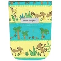 Diapees and Wipees Accessory Bag - Funky Monkey