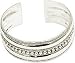 Womens Sterling Silver Jewellery Cuff Bracelet from India 2.25 