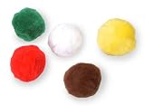 Darice Multicolored 2.5 Pom Poms (6 pack)