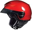 HJC FS-2 CANDY RED MOTORCYCLE Open-Face-Helmet