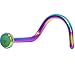 Rainbow Falt Anodized Titanium Nose Ring