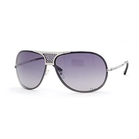Christian Dior Ruthenium REMOVE w/ Gray Gradient Lens 6LBXH Italian Designer Sunglasses