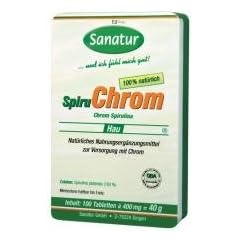 Sanatur SpiruChrom Tabletten hefefrei 100 St,