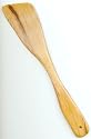 Left Hand Stir Fry Spatula, Natural Wood, USA Carved Wooden, hickory