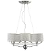 Hampton Bay Sully Collection Satin Nickel Finish 3 Light Chandelier CH-3SUL2-2N