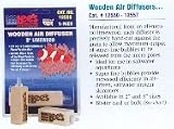 LEE'S AQUARIUM  PET PRODUCTS WOOD AIR DIFFUSER 2 inch (2 PACK)