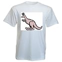 Cotton T-Shirt With kangaroo image