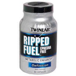 Ripped Fuel- Twinlab Ephedra Free Metabolic Enhancer, 60ct