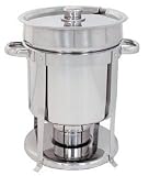 7 QT STAINLESS STEEL COMMERCIAL SOUP CHAFER / CHAFING DISH