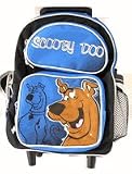  : Scooby Doo Full size Rolling Backpack Luggage Bag- Blue Color