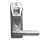 BIOLOCK 333 SN-GR Biometric Fingerprint Entry Lever Door Lock with Remote Control, Satin Nickel