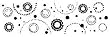 Border Stencils 5 Inch X16 Inch -Galaxy