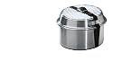 LaPlaya Outdoorproducts  Aluminium Kochgeschirrset, 6 teilig, silber, 20 x 17 x 13,2 cm