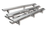 15' TIP 'N ROLL BLEACHERS - 3 ROW-BLUE