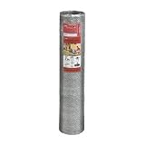 G & B 308199B 24-Inch x 50-Foot 1/2-Inch Galvanized Mesh Garden Cloth