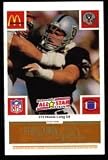 McDonald's NFL Play & Win 1986 Football Cards (All Star Gold Tab) Howie Long singles 10 Cards (tabs still attached and unscratched)