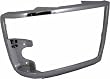 QP F0750-b Ford F250 Chrome Driver Headlight Door Grille