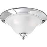 IMAGE OF Progress Lighting P3477-15 Three-Light Close-To-Ceiling Fixture, Polished Chrome