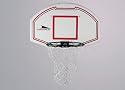 Basketballkorb mit Zielbrett, weiss, Stahl/Nylon/Kunststoff,
