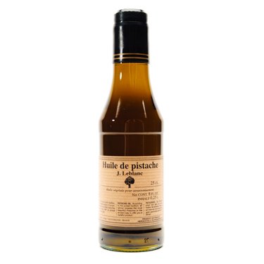 Jean LeBlanc French Pistachio Oil Stone Mill cold pressed 16 fl oz by J. LeBlanc