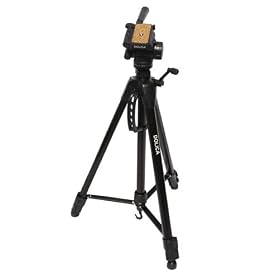 Dolica ST-650 Lightweight Tripod - Camera Camcorder Tripod (Black) by Dolica