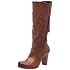 bottes femme mollet large Zinda