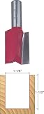 Freud 12-178 1-1/8-Inch Diameter by 1-1/2-Inch Double Flute Straight Router Bit with 1/2-Inch Shank