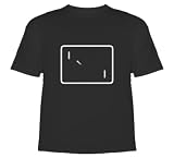 Pong T Shirt (Retro Video Game) T Shirt Black XXX Large 31FBKXKYNEL. SL160 Pong T Shirt (Retro Video Game) T Shirt Black XXX Large