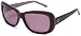 eco Women's 106 Rectangular Sunglasses,Cranberry and Purple Frame/Purple Lens,one size